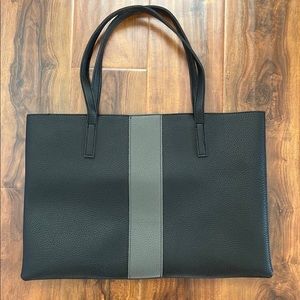Vince Camuto black tote bag